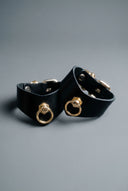Leather Wrist Cuffs "Vendetta" - 3 pc Set