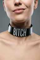 BDSM Collar XL "BITCH"