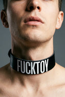 BDSM Collar XL "FUCKTOY"