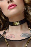 BDSM Collar for Sub “Owned”