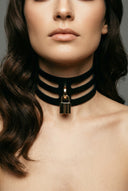 Custom Collar with Locket “RUNE”