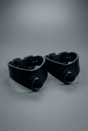 Leather Wrist Cuffs "Vendetta" - 3 pc Set