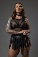 Leather Skirt “Pixie”