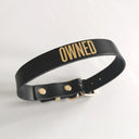BDSM Collar for Sub “Owned”